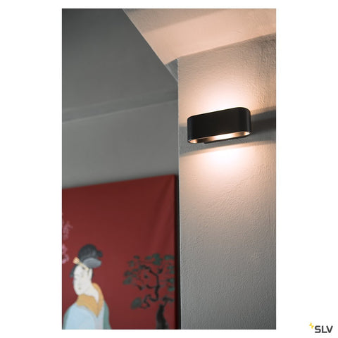 OSSA R7s lampa perete, oval,