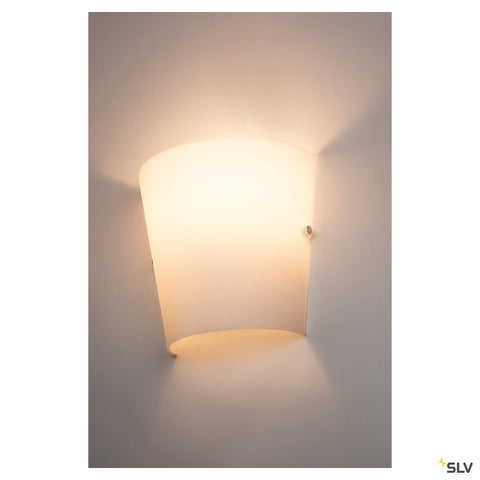 BASKET wall lamp, E27, max. 60W, glass
