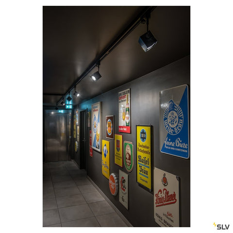 ALTRA DICE SPOT, pătrat,negru ,GU10, max. 50W, 3-ph.adaptor