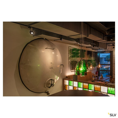 ALTRA DICE SPOT, pătrat,negru ,GU10, max. 50W, 3-ph.adaptor