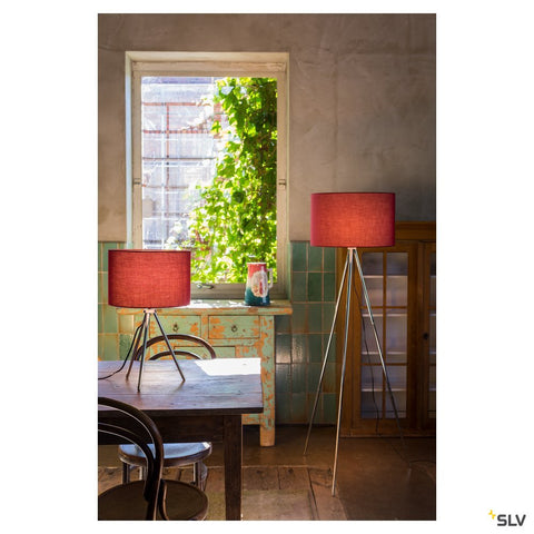 FENDA E27 lampa de podea, chrom,
