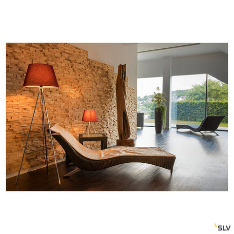 FENDA E27 lampa de podea, chrom,