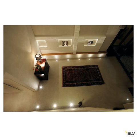 Spot paviment DASAR SQUARE GU10 max 35W IP67 pătrat oțel inx