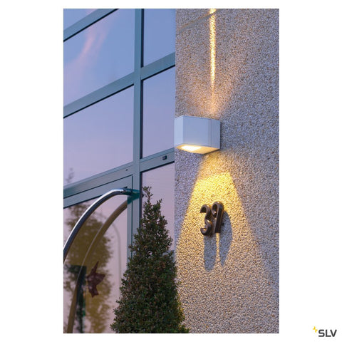 OUT spot LED de perete, argintiu