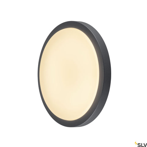 AINOS, LED, 3000K,rotund, anthracit, cu Sensor
