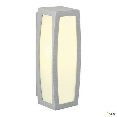 MERIDIAN BOX lampă de perete E27, gri argintiu