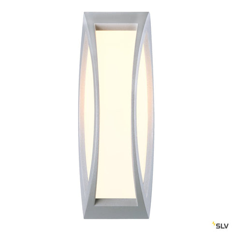 MERIDIAN II, lampă de perete, gri argintiu, E27, max. 60W