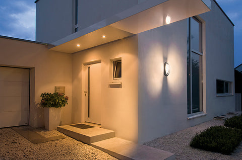 MERIDIAN II, lampă de perete, antracit, E27, max. 60W