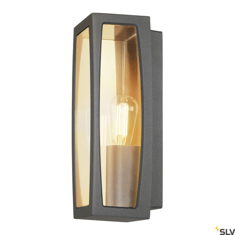 MERIDIAN BOX 2 de exterior, E27, max. 25W, anthracit