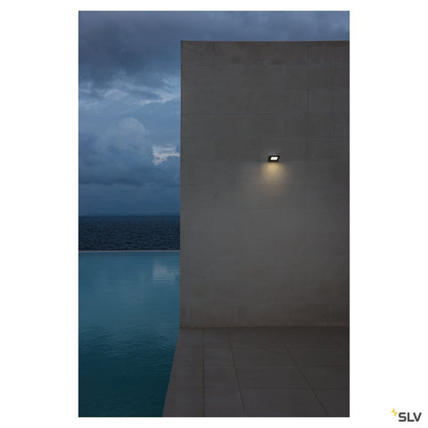 IPERI WL lamp perete , antracit , 48 LED, alb , 4000K