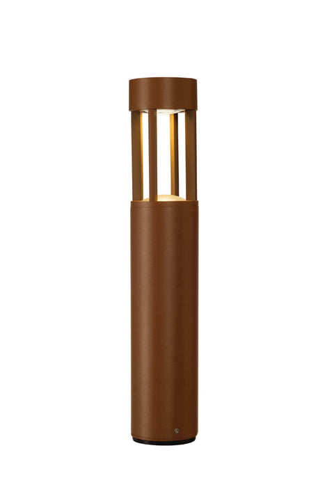 SLOTS 65 lampa de podea, 6,3W LED, alb cald, ruginiu