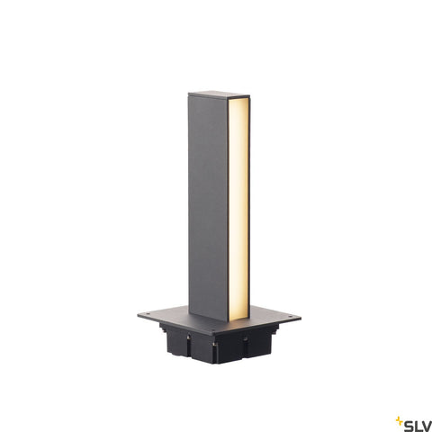 H-POL, anthracit, o banda lumina, L/B/H 16,5/16,5/36 cm