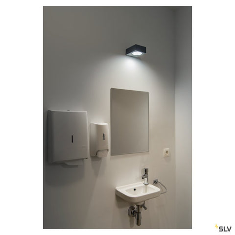 Aplică QUADRASYL WL 15, GX53 max.11W, pătrat, antracit