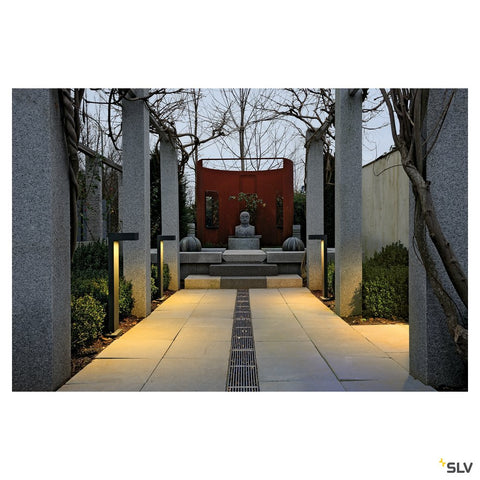QUADRASYL stâlp pitic, SL 75, antracit, GX53, max. 11W