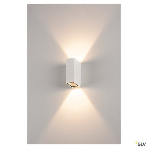 QUAD 2 XL LED de perete, 2x3,2W, 3000K, alb