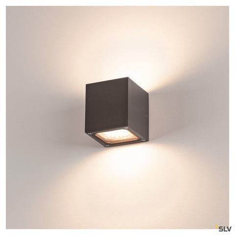 Aplică SITRA CUBE, GX53, max. 2x9W, aluminium, antracit