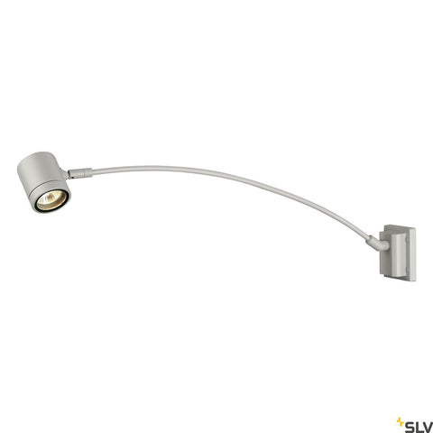 NEW MYRA DISPLAY CURVE, GU10, max. 50W, IP55, argintiu