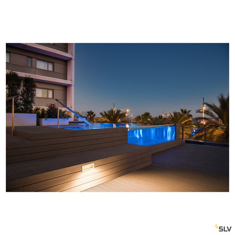 BRICK Pro LED, exterior perete incastrat, 230V, IP67, 850lm