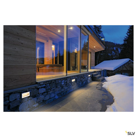 BRICK Pro LED, exterior perete incastrat, 230V, IP67, 850lm