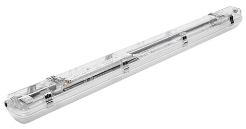 LINDA LED Transparent 2x16W, 4000K, 4923lm, IP65, L=1270mm