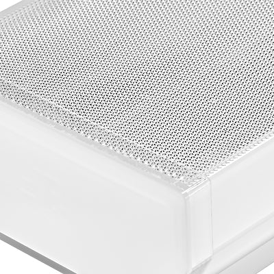 ZERO LED 1x35W, 3000K, 4784lm, Ra>80, IP40, microprism,alb