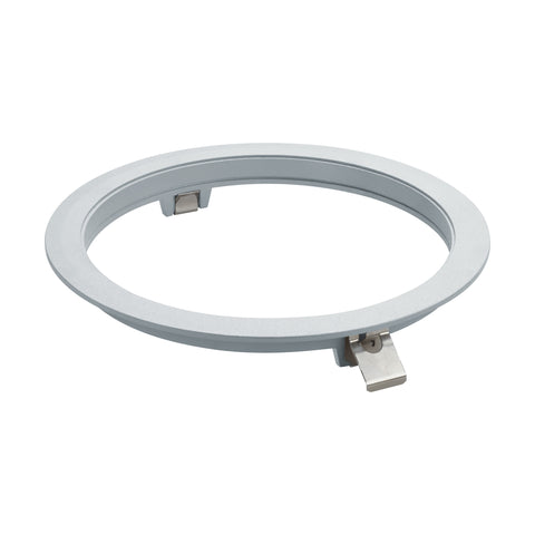 Ferronego Installation frame "111" round / 1- fach silver