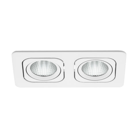 Vascello P2" swivelling 2 x 7W 3000K white IP20