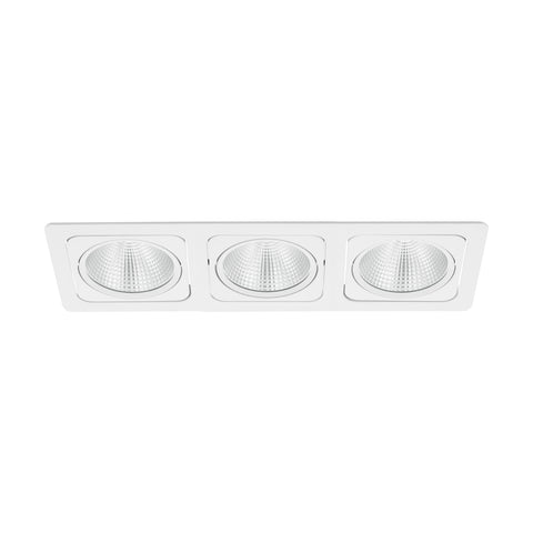 Vascello G3" swivelling 3 x 19W 4000K white IP20