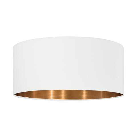 Shade for Pendant luminaire "Pasteri Pro" white/copper