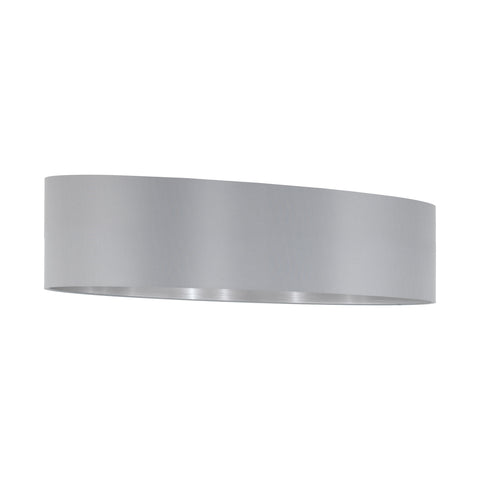 Shade for Pendant luminaire "Pasteri Pro" 2x60W grey/silver