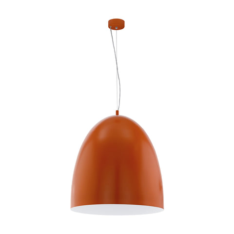 Pendant luminaire "Sarabia" 60W orange IP20