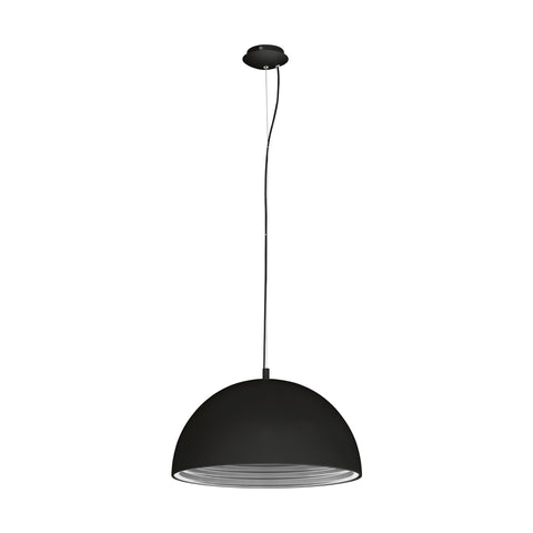 Panderas Pendant luminaire Ø500 60W black/silver IP20