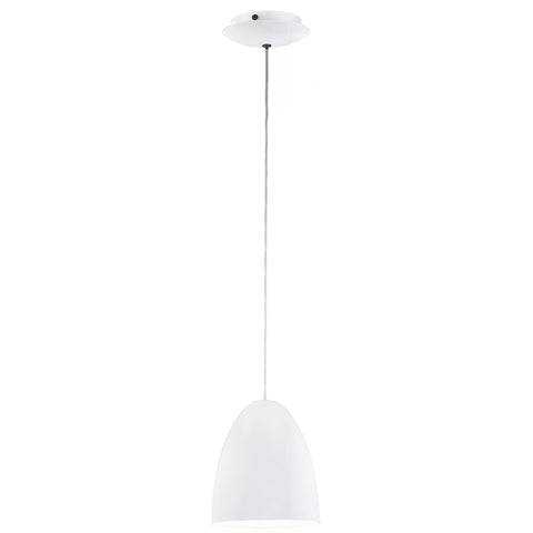 Pendant luminaire "Sarabia" 60W white IP20