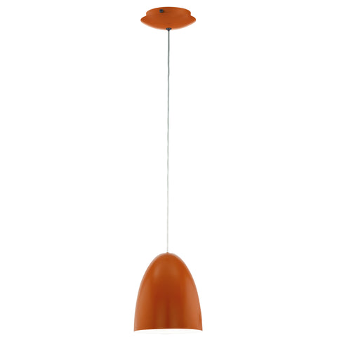 Pendant luminaire "Sarabia" 60W orange IP20
