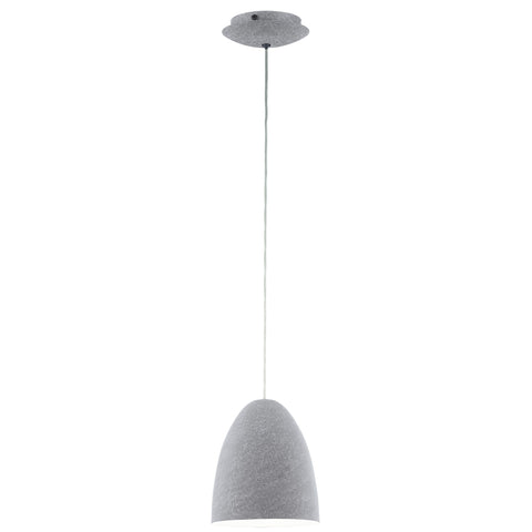 Pendant luminaire "Sarabia" 60W betongrey IP20