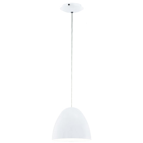 Pendant luminaire "Sarabia" 60W white IP20