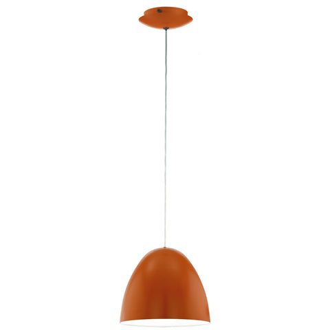 Pendant luminaire "Sarabia" 60W orange IP20