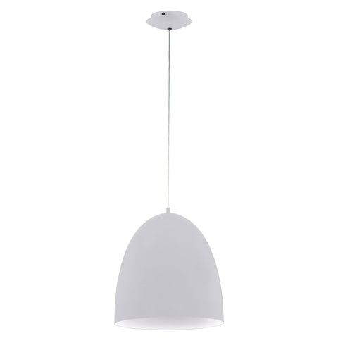 Pendant luminaire "Sarabia" 60W silver IP20