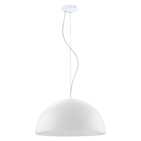 Pendant luminaire "Gaetano" 60W white IP20