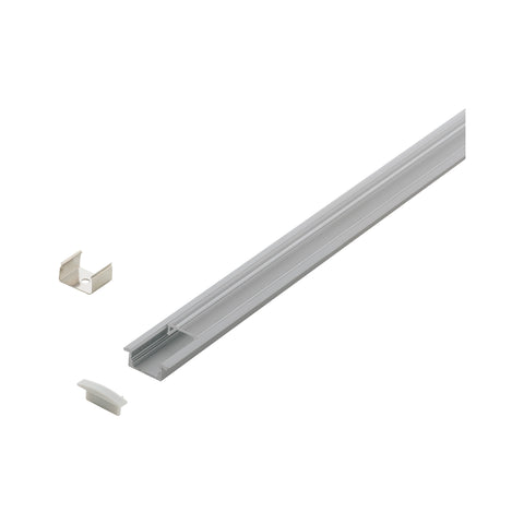 LED-Stripe Profile recessed with Clear cover