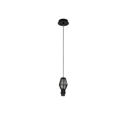 Pendant luminaire Valseno Pro 60W black IP20
