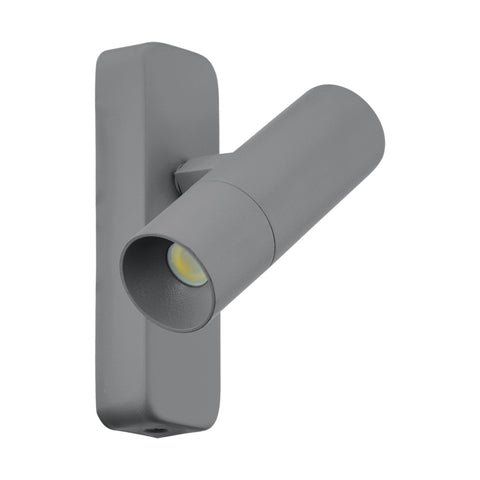 LED-Wall luminaire Doblas 5,2W 4000K silver IP20