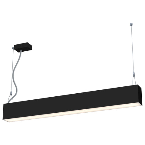 Profile luminaire PL 53W 3000K 6731lm DALI black L-1140mm