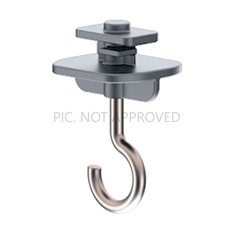 TRACK ON HEAVY DUTY HOOK 3 PHASE ELECTRIC TRACK DALI argint