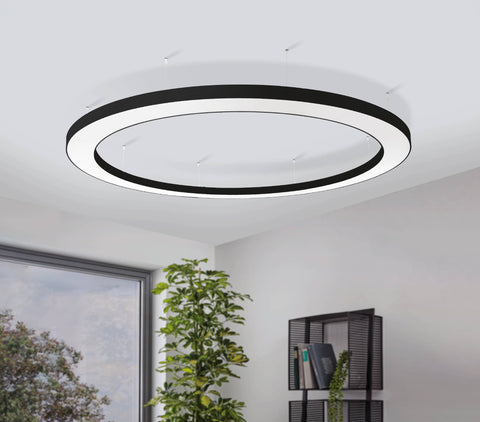 PASTRENGO 3 Ø4000 288W 28.125lm 830 230V LED negru