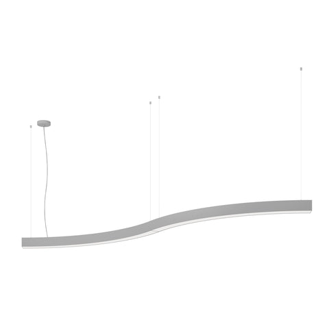 PASTRENGO 3 Snake 32W 3125lm 830 230V LED argintiu