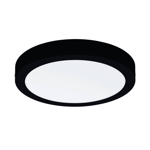 Plafoniera LED Ø300 negru 'FUEVA PRO'