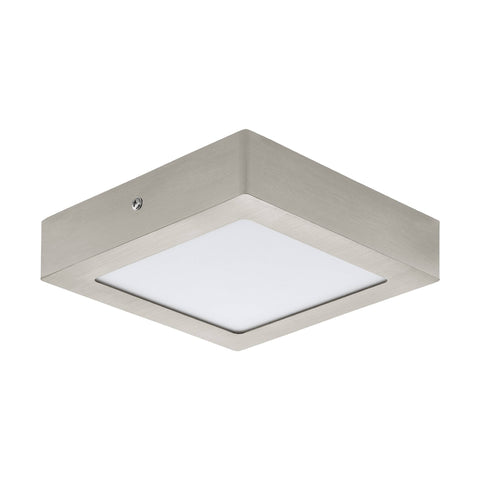 Plafoniera LED 170X170 nichel-mat 'FUEVA PRO'