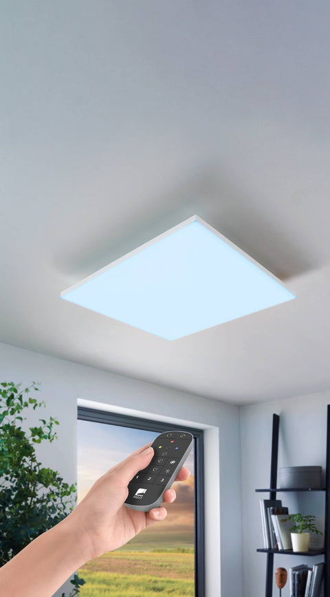 TURCONA-Z CL 6X5,4W 4000lm RGB + TW 600X600 alb