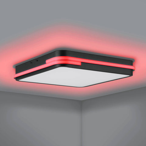 GENOVESE-Z CL 22W 3000lm RGB + TW negru/alb